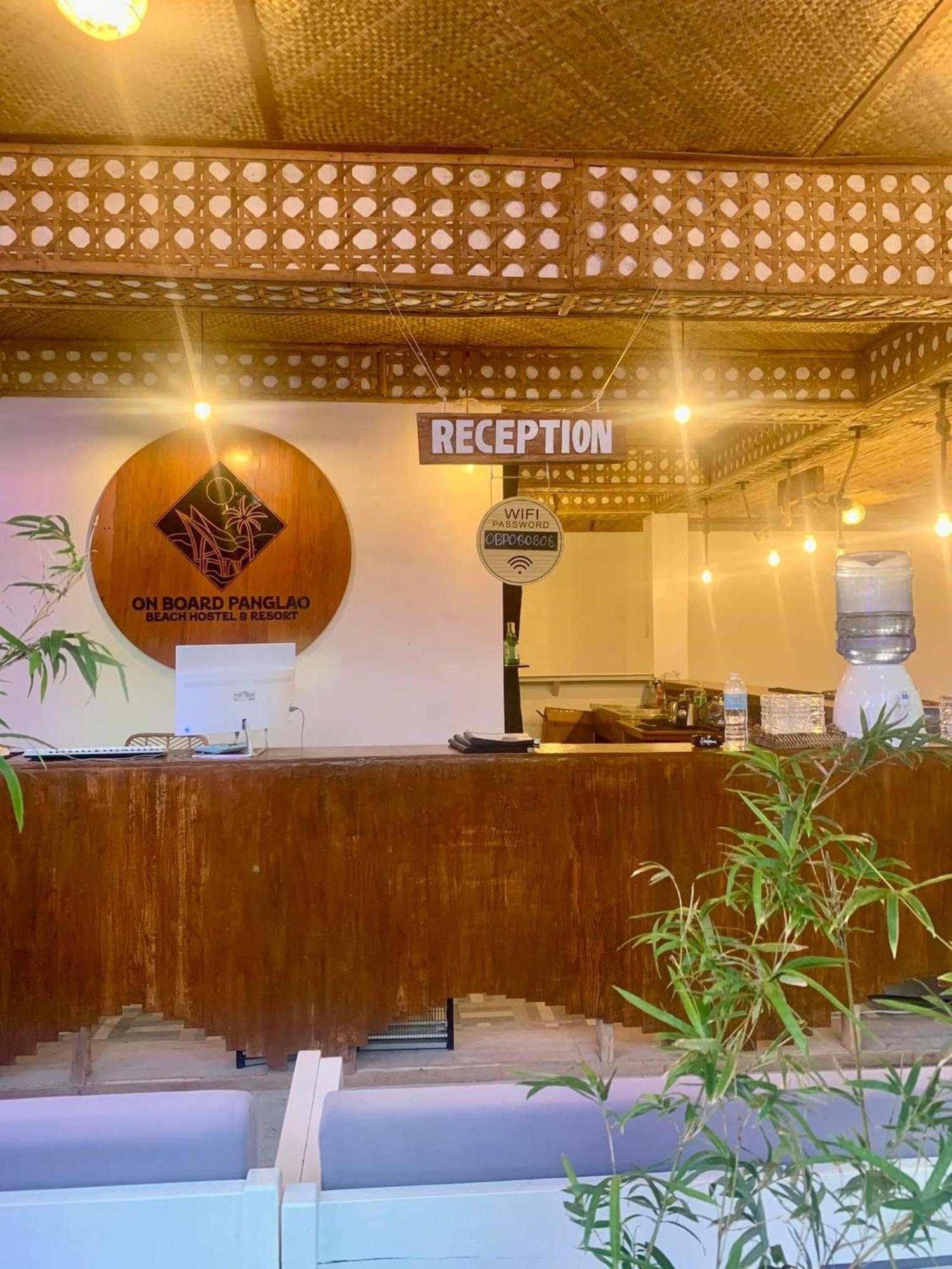 On Board Panglao Beach Hostel & Resort With Free Motorbike Dao  ภายนอก รูปภาพ